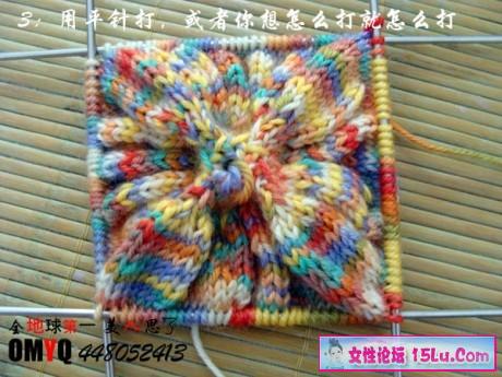 һ���򵥵�ñ�ӵı�֯��������Ů�ְ��ֽ���