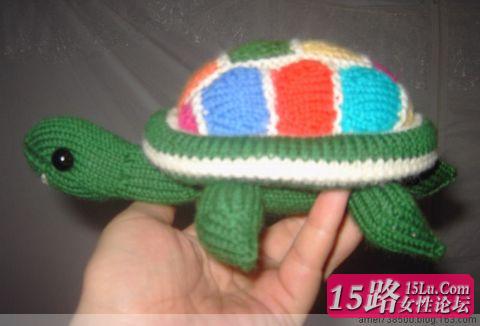 乌龟的编织方法