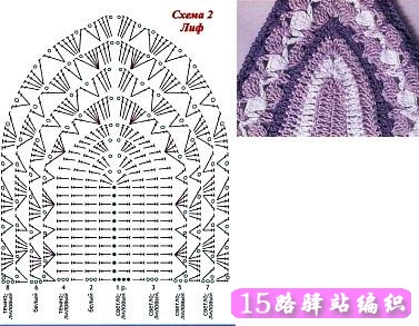 各式bra胸罩钩针花样图解(史上最全集合)