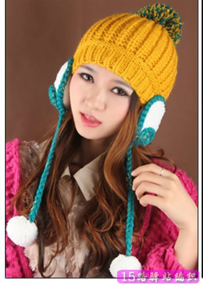 冬季毛线帽子编织图片大全100多款