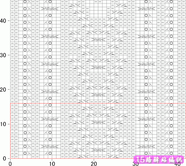 43种棒针实底花样编织图解,值得收藏!