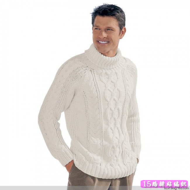 一堆男士毛衣编织款式和花样图解成熟帅气的男士毛衣大全