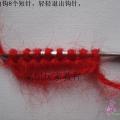 红色女士毛衣编织教程，超级详细！圣诞节送礼啦！！