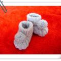 适合1-3个月宝宝穿的宝宝鞋编织教程！