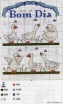小鸡、小鸭、小刺猬图案图解