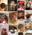 几十款小女孩发型绑扎图片，好厉害的妈咪！