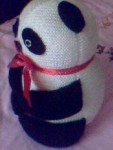 棒针编织大熊猫玩偶教程