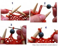 棒针编织技巧，如何在编织的时候加上串珠？