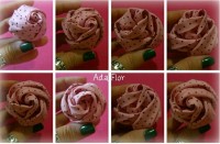 简单布艺玫瑰花的制作方法图片